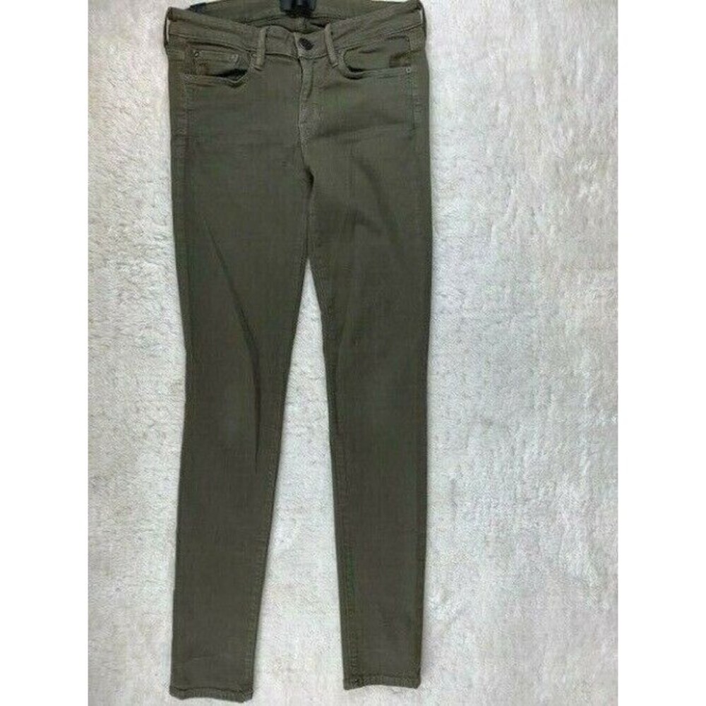 Vince Size 27 Womens Jeans Riley Legging Stretch Mid Rise Skinny Brown